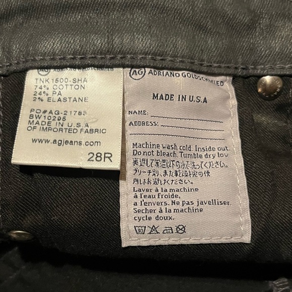 AG Adriano GOLDSCHMIED Women’s Absolute Legging Extreme Skinny Denim Jeans Sz 28 - Picture 6 of 7